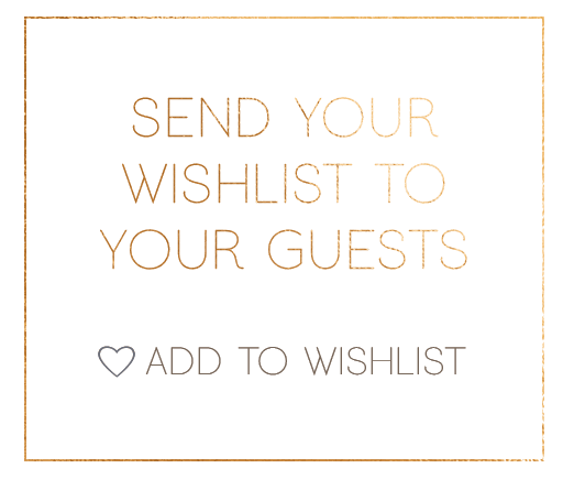 Wedding Wishlist
