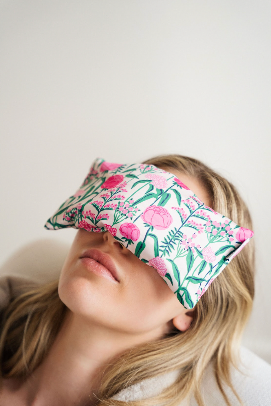 Peony Party Therapeutic Eye Pillow