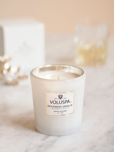 Bourbon Vanille Classic Boxed Candle