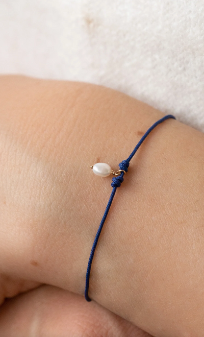The Oyster Contemplation Cord Bracelet