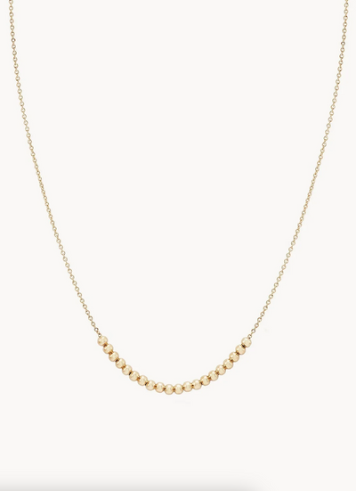 Abacus Necklace | 14K Gold