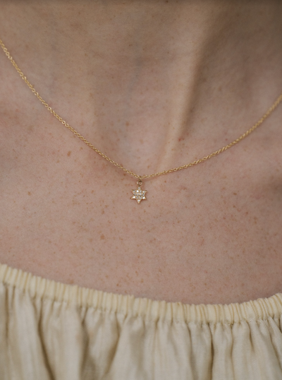 Star of David Necklace | 14K Gold