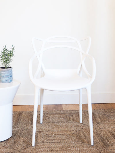 June White Dining Chair