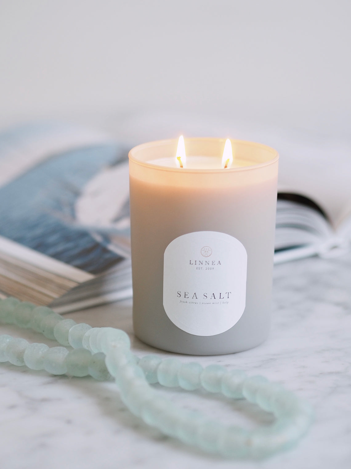 Sea Salt 2 Wick Candle