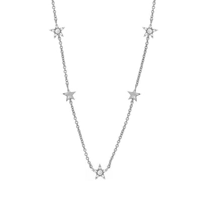 Shooting Star Necklace | 14K Gold