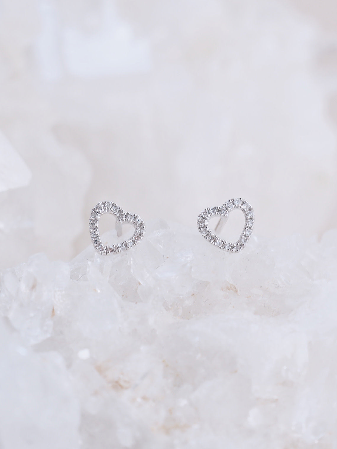 Diamond Cherish Earrings | 14K Gold
