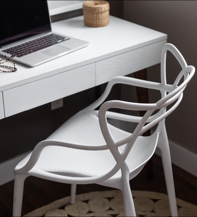 June White Dining Chair
