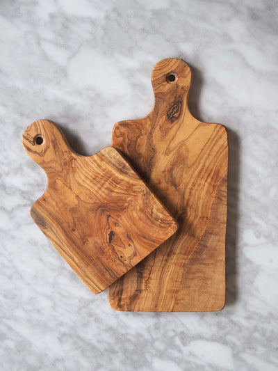 Olive Wood Mini Boards - The Cross Decor & Design