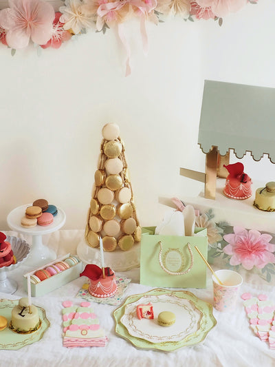 Ladurée Paris Macaron Cart Centrepiece - The Cross Decor & Design