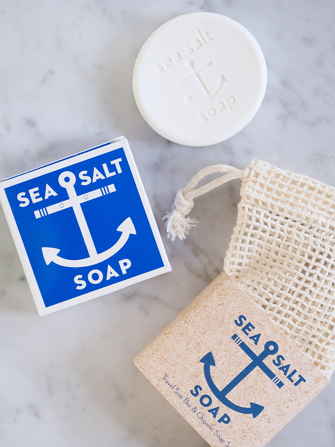 Swedish Dream Sea Salt Soap & Exfoliating Bag