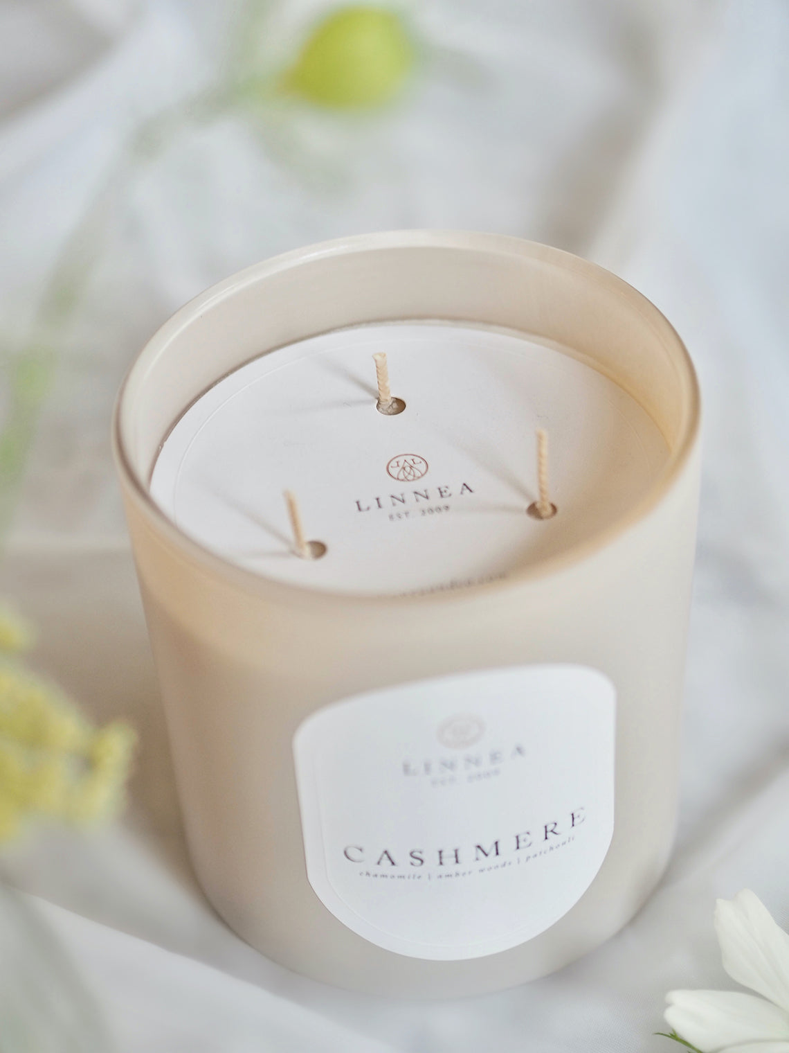 Cashmere 3 Wick Candle