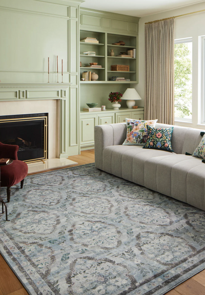 Chateau Blue Rug - The Cross Decor & Design