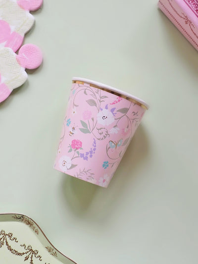 Ladurée Paris Floral Cups - The Cross Decor & Design