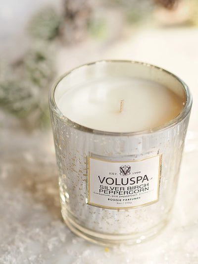 Silver Birch Peppercorn Classic Boxed Candle