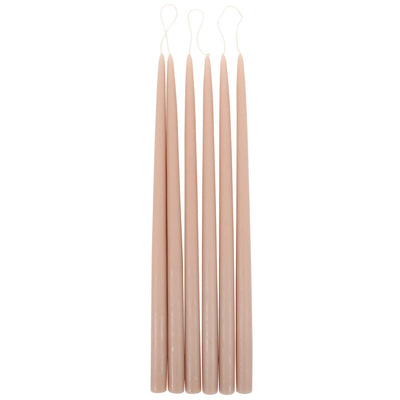 Classic Blush 18" Taper Candle Set of 2