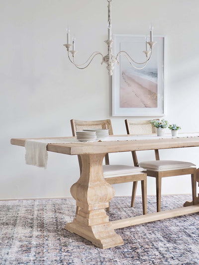 Country Chandelier | Belgian White - The Cross Decor & Design