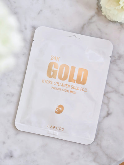 24K Gold Foil Premium Face Mask