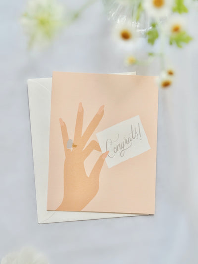 Congrats Ring Card - The Cross Decor & Design