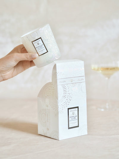 Sparkling Cuvée Classic Boxed Candle - The Cross Decor & Design
