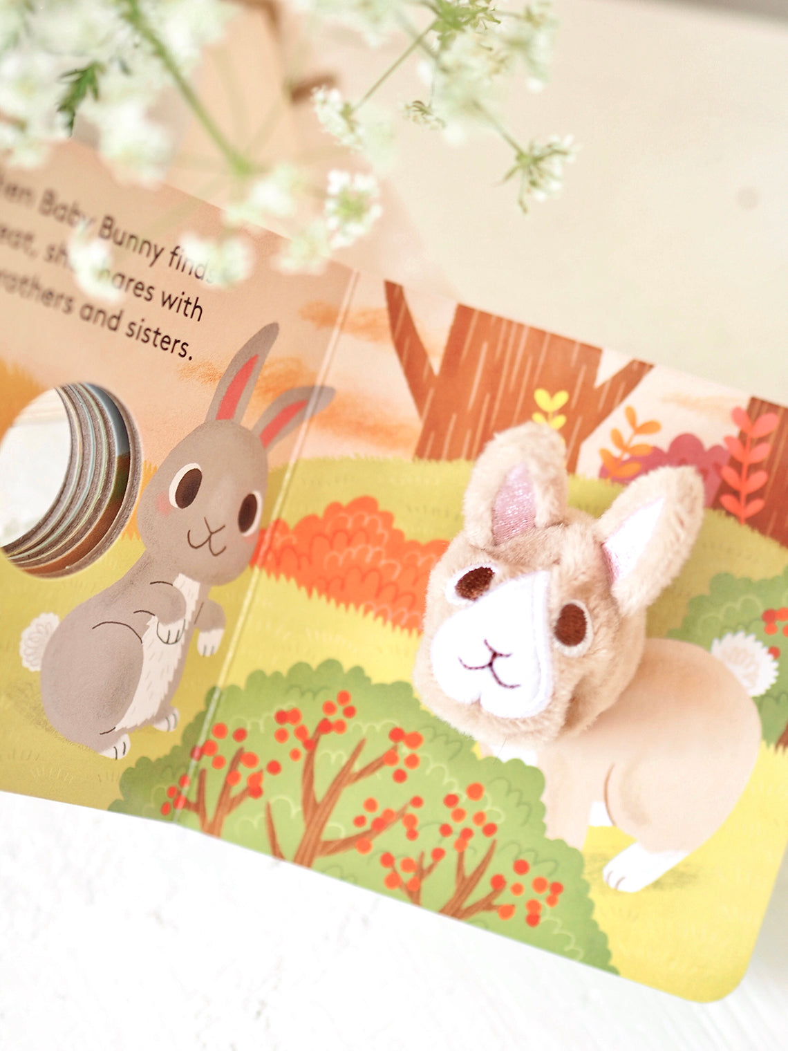 Baby Bunny Finger Puppet Book - The Cross Decor & Design