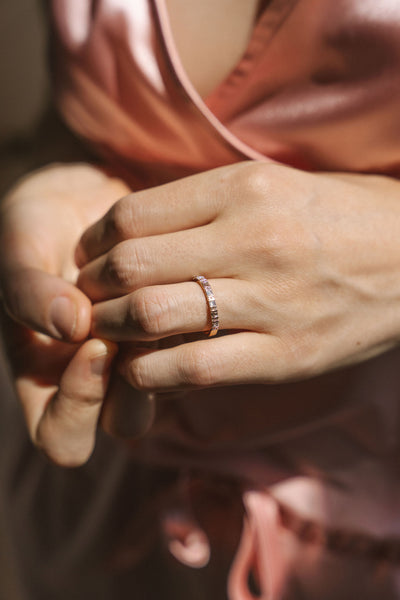 Diamond Gisele Ring | 14k Gold - The Cross Decor & Design
