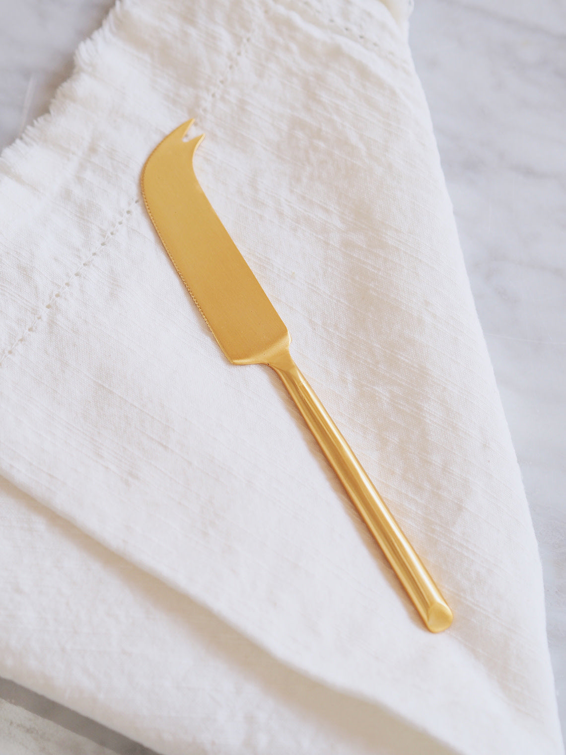Matte Gold Cheese Knives - The Cross Decor & Design