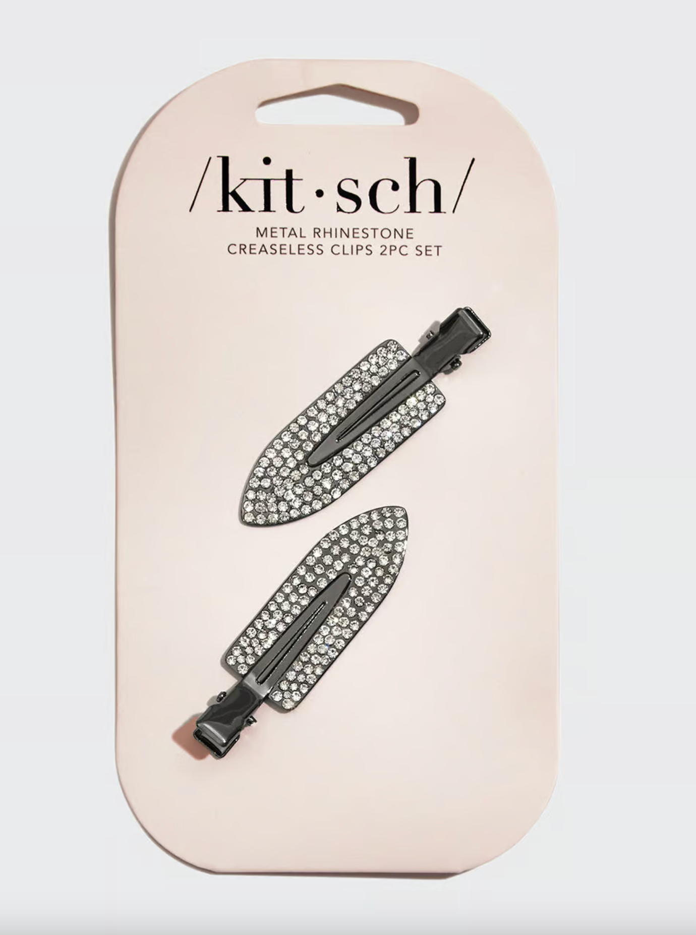 Rhinestone Creaseless Clips 2pc Set - The Cross Decor & Design