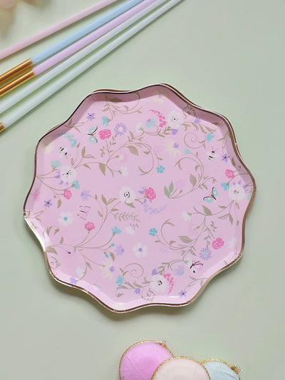 Ladurée Paris Floral Side Plates - The Cross Decor & Design
