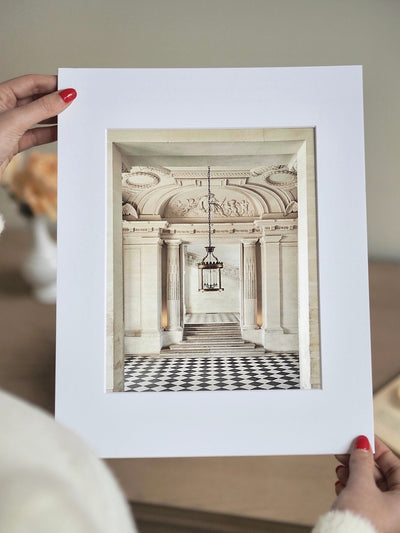 Chateau De Maisons Art Print | 8"x10" - The Cross Decor & Design
