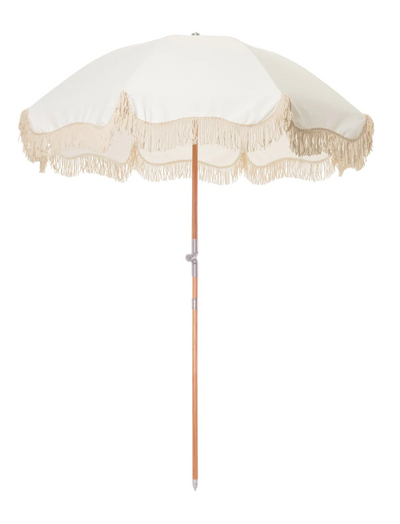 Antique White Premium Beach Umbrella