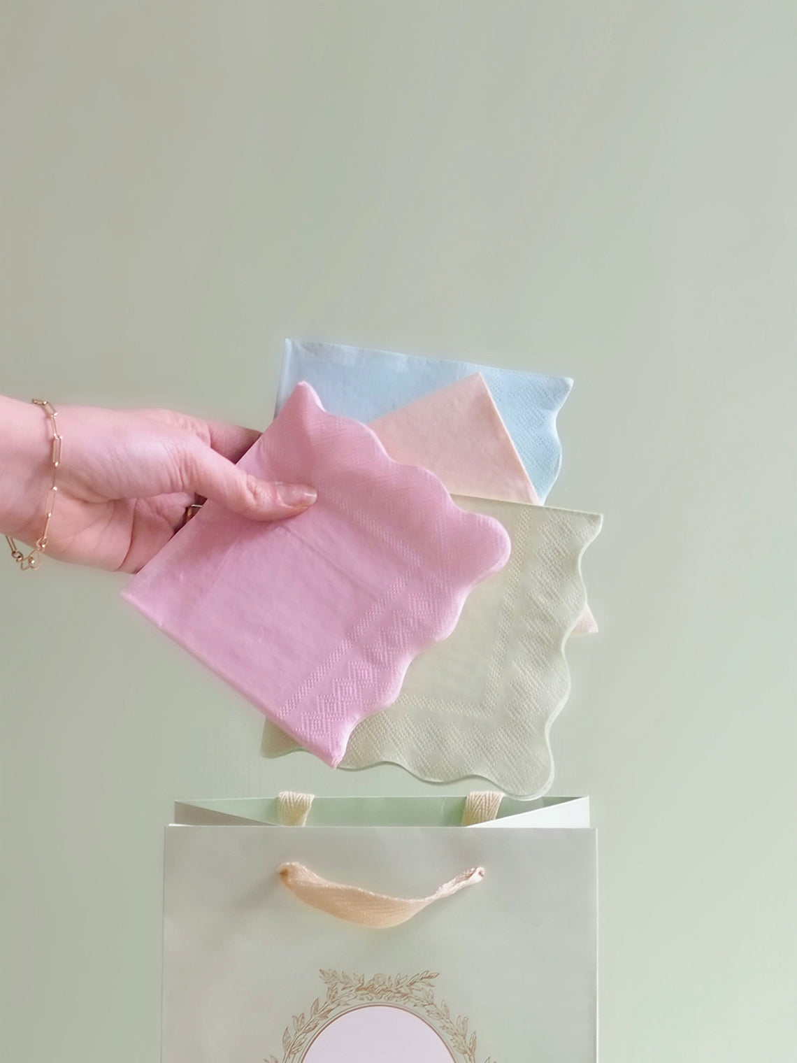 Ladurée Paris Napkins - The Cross Decor & Design
