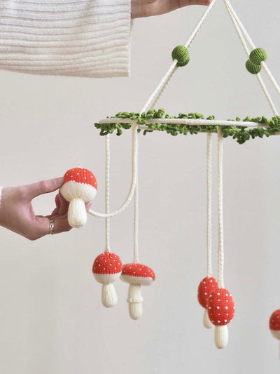 Amanita Mushroom Mobile - The Cross Decor & Design