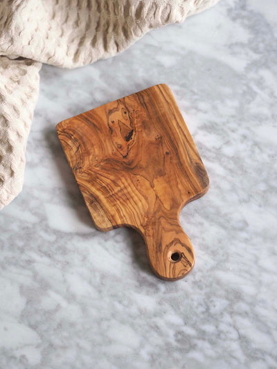 Olive Wood Mini Boards - The Cross Decor & Design