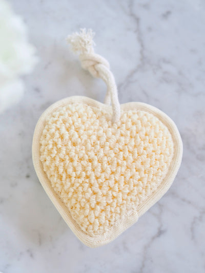 Heart Shaped Loofah