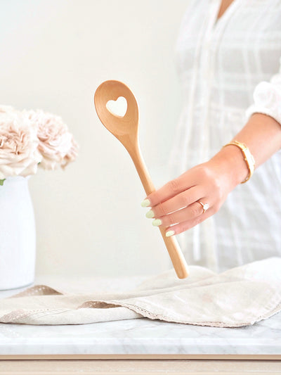 Heartfelt Wooden Spoon