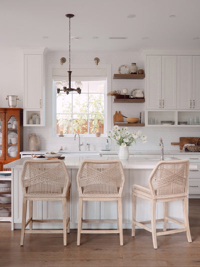 Lily Sand Loom Bar & Counter Stool - The Cross Decor & Design