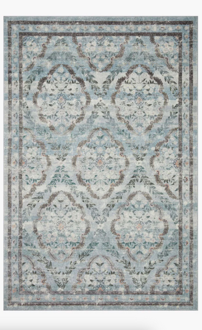 Chateau Blue Rug - The Cross Decor & Design