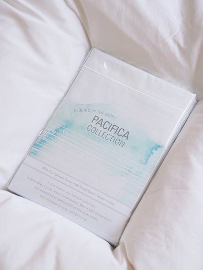 Pacifica Bedding by The Cross | White