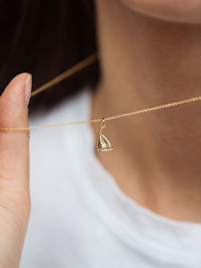 Sailboat Necklace