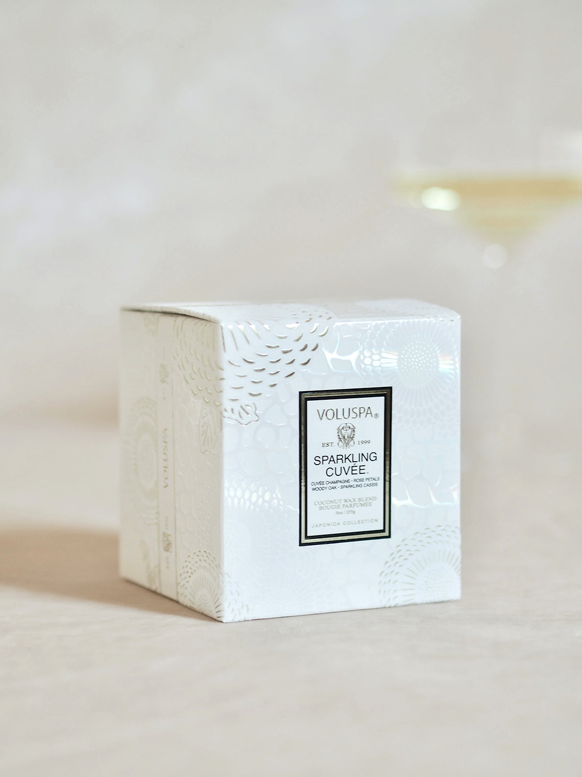 Sparkling Cuvée Classic Boxed Candle