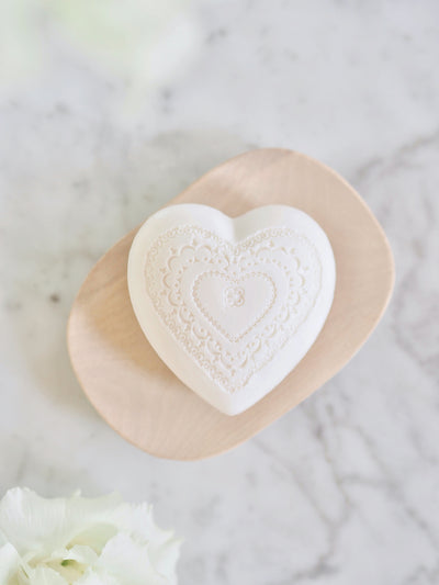 Lacey Heart Soap