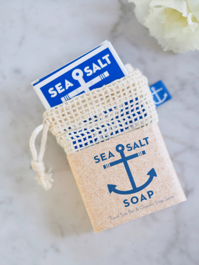 Swedish Dream Sea Salt Soap & Exfoliating Bag