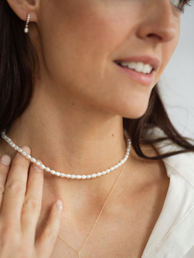 Pearl of transformation Pearl Choker