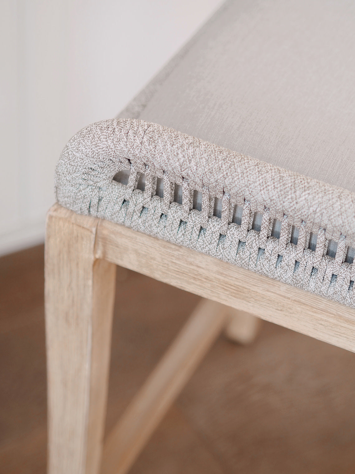 Lily Grey Loom Bar & Counter Stool - The Cross Decor & Design