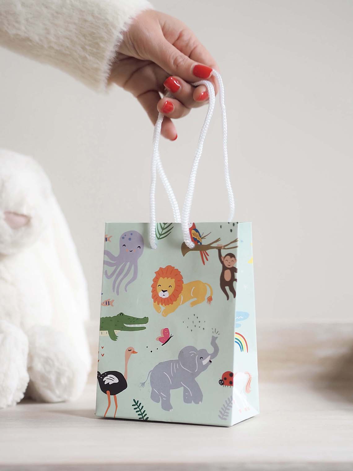 Jungle Animals Gift Bag | Small