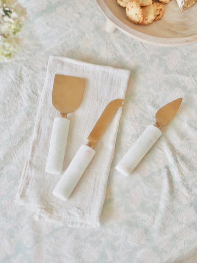 Lady Onyx Cheese Knives - The Cross Decor & Design