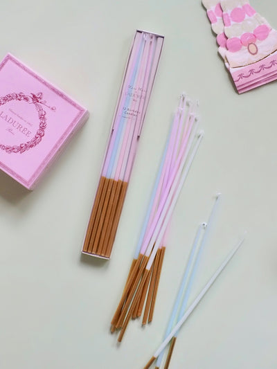 Ladurée Paris Gold Leaf Tall Tapered Candles