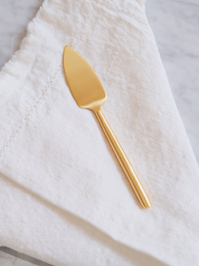 Matte Gold Cheese Knives