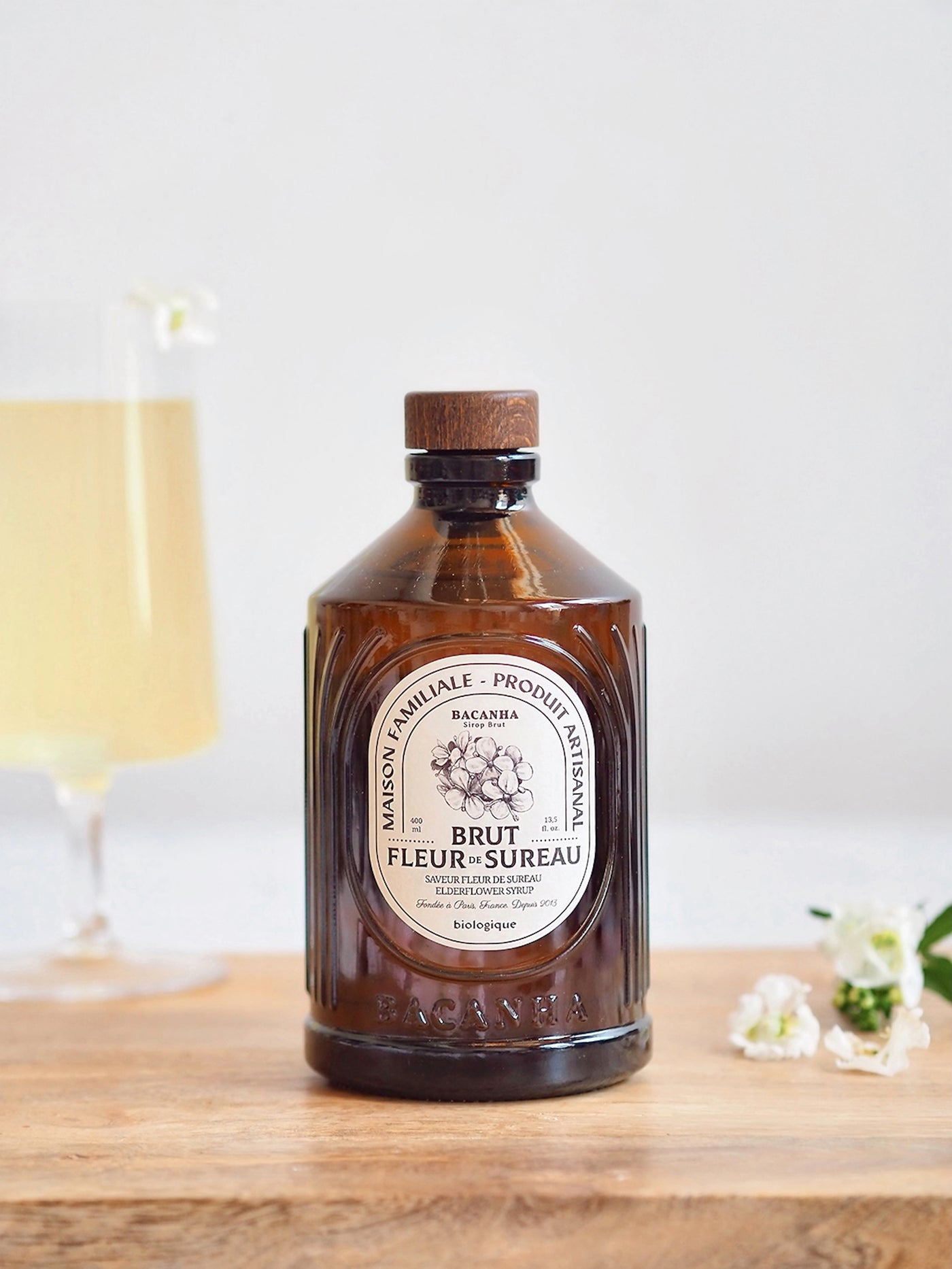 Raw Elderflower Organic Syrup