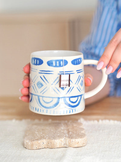 Mosaic Blue Mug, 1